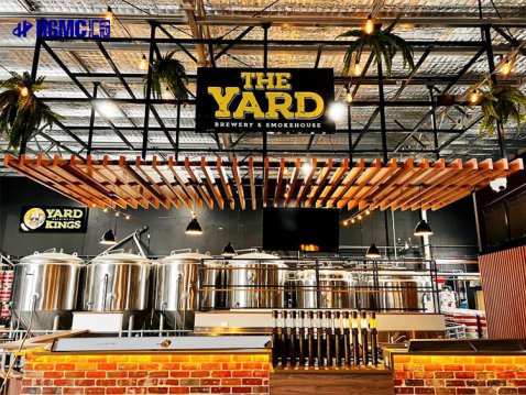 澳大利亞2000L成套啤酒設備安裝完成贏得